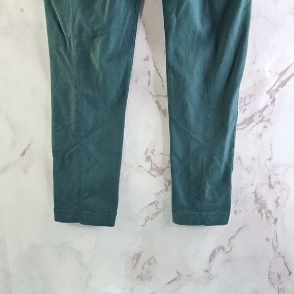 Prana Leggings Womens Small Green Crop Capri Stretchy Butter Soft - Picture 7 of 8